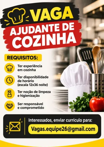 Ajudante de cozinha