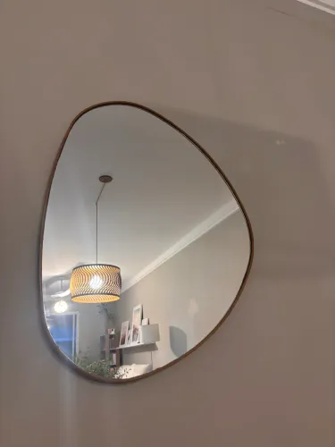 Espelho Grande Decorativo Orgânico 73x56