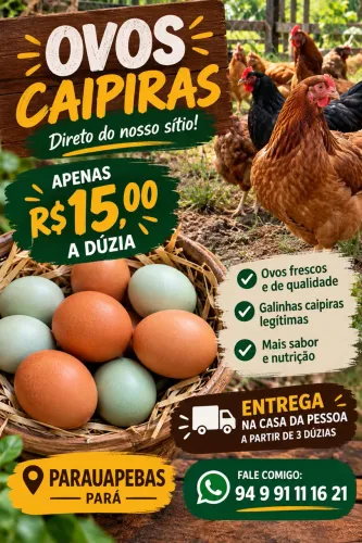 Ovos caipiras 
