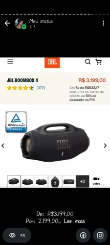 Caixa de som JBL
