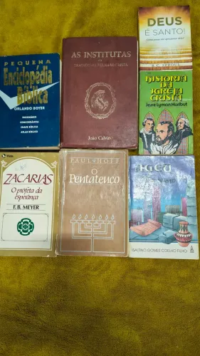07 LIVROS PARA SEUS ESTUDOS BÍBLICOS!!!