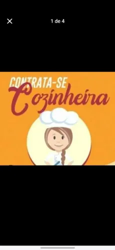 Vaga para Cozinheira de Segunda a sexta