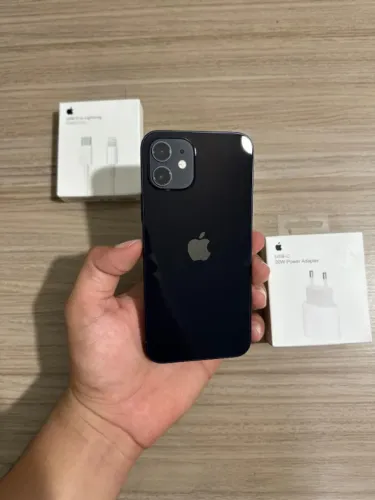 IPHONE 12 128GB SEMINOVO TODO ORIGINAL COMPLETO 