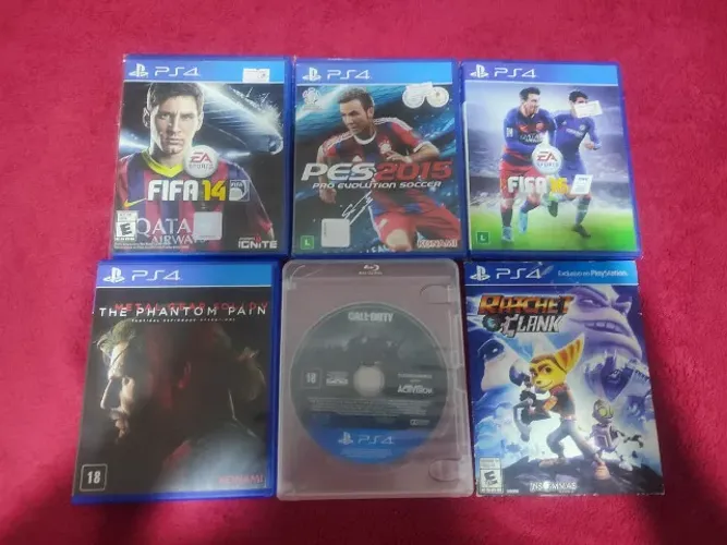 PACOTE DE JOGOS DE PS4
