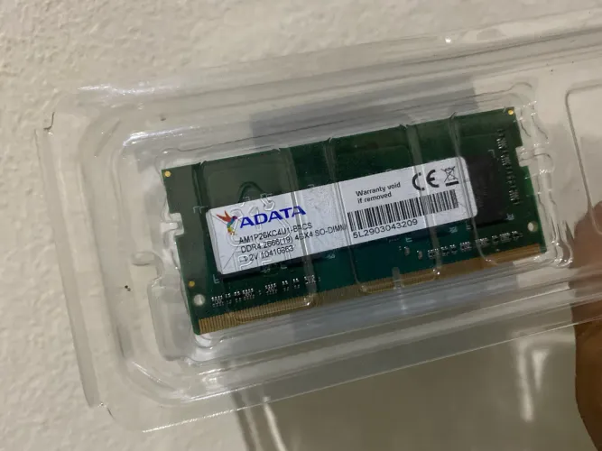 Memória RAM DDR4 SODIM ADATA 4GB 2666Mhz