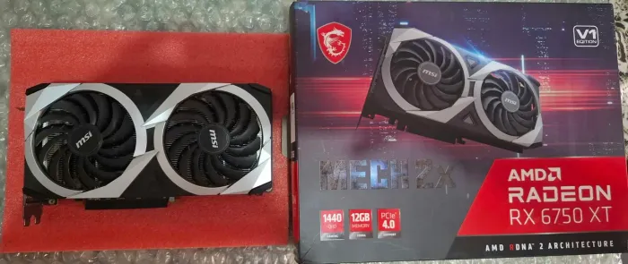 RX 6750XT 12 GB MSI
