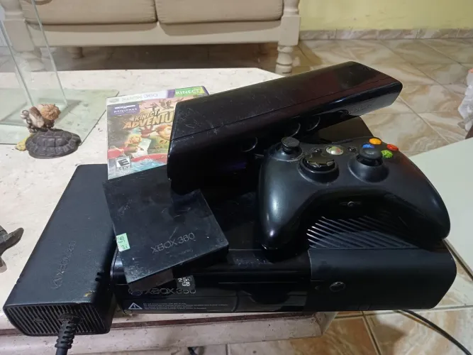 Xbox 360 Bloqueado Completo Acessórios