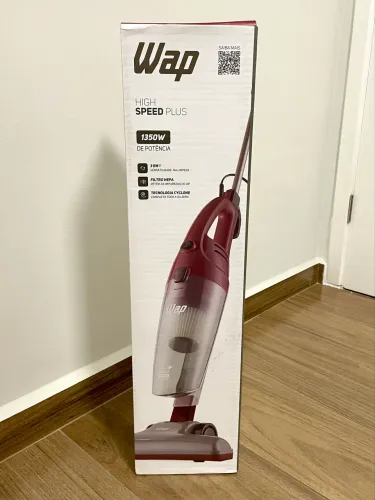Aspirador de Pó WAP High Speed Plus 3 em 1 | 1350W | 220V | Lacrado | Garantia