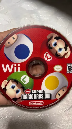 Jogo New Super Mario Bros. Wii Original - Mídia Física Nintendo Wii