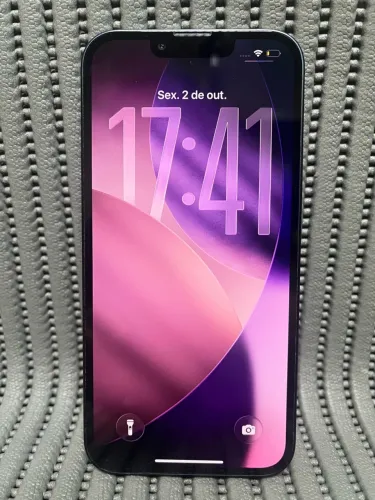iPhone 13 - 128 GB - Azul Escuro - Carregador e Capinha