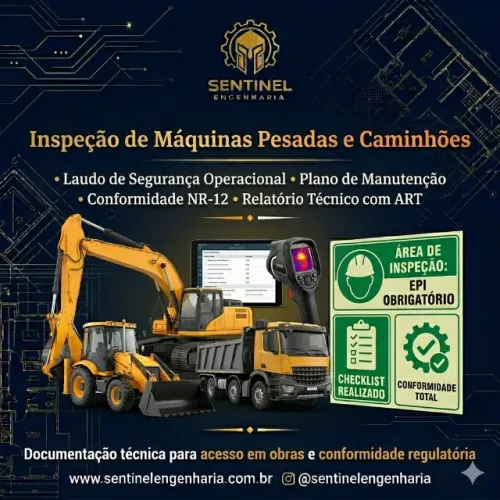 Inspeção Técnica de Máquinas Pesadas e Caminhões ? Natal/RN