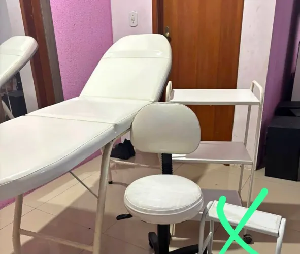 Kit de maca para studio. 550$ o kit branco a maca preta 600$ valor a negociar.
