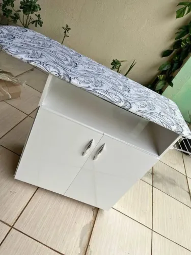 Mesa Tábua de Passar com Armário 2 Portas (Novo) Entrega Grátis!