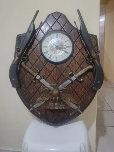 Um relógio antigo