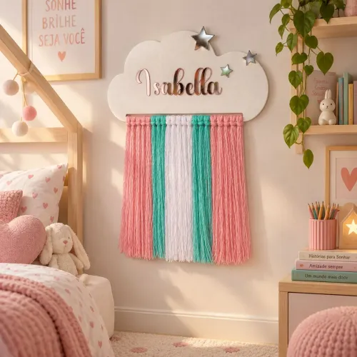 Placa enfeite personalizado porta de maternidade quarto infantil