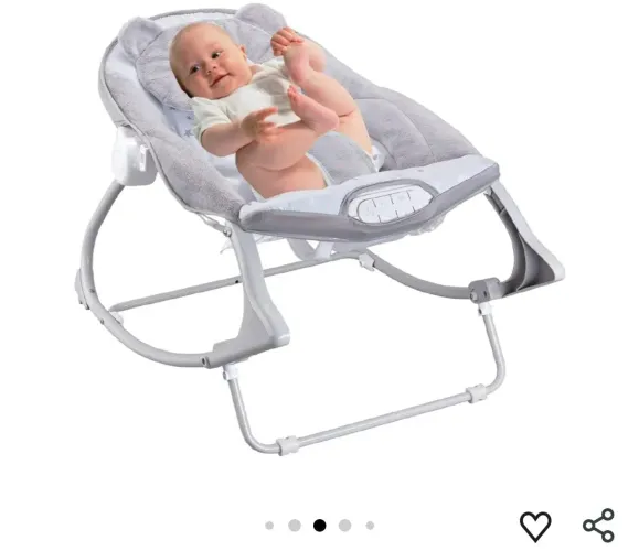Cadeira de descanso musical para bebê. (Nunca usado)