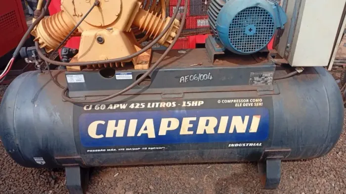 Compressor Chiaperini CJ 60 APH 425 Litros 1 5HP