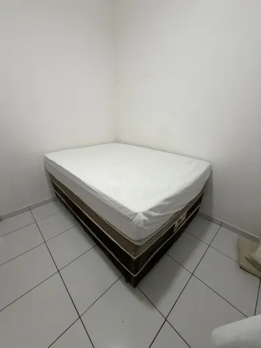 Cama box com colchão Ortobom