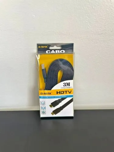 Cabo HDMI B max 3 Metros Novo Faço entega