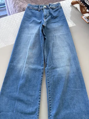 Calça Jeans Pantalona Zara - Tamanho 13/14