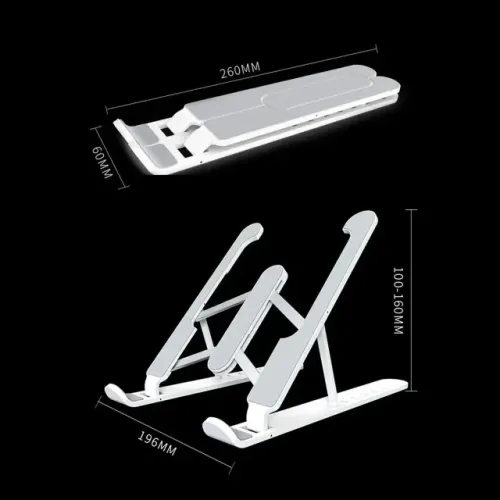Suporte Ajustável Para Laptop Tablet Notebook P1 De 6 Níveis Novo Loja Coimbra Computadore