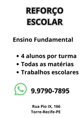 Reforço Escolar