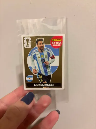 Figurinha Legend Ouro Messi - Original Panini Copa 2026 ?