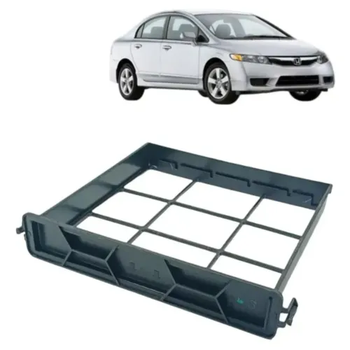 Suporte Tampa Gaveta Filtro Cabine Ar Condicionado Interno Honda<br>Civic 2007/2011