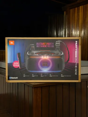 JBL PARTYBOX ON-THE-GO 2 - LACRADO / NACIONAL