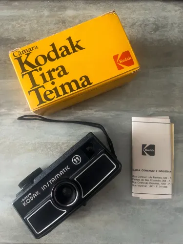 Câmera Kodak Instamatic 11 Tira Teima Nova 