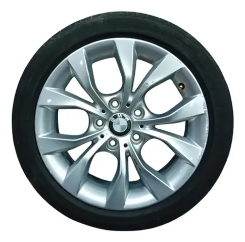 Roda com Pneu 225/45 17mm para BMW X1 Sdrive 2011 Cinza