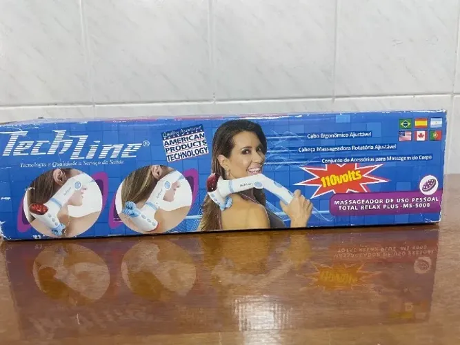  Massageador Elétrico TechLine Total Relax Plus MS-5000 - Pouquíssimo Uso
