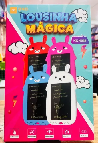 Lousa mágica infantil 2 modelos 