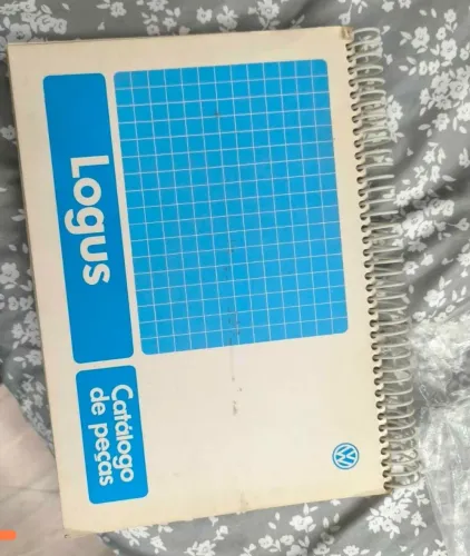 Catalogode pecas vw volkswagem logus original. RARIDADE