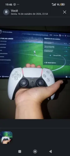 Controle de ps5, 1 mês de uso