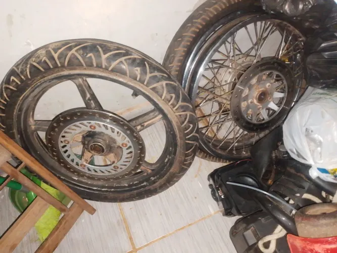 Roda da Titan 150 2005