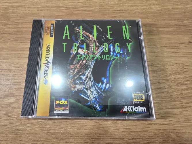 Jogo Alien Trilogy Sega Saturn Prensado Oldschool