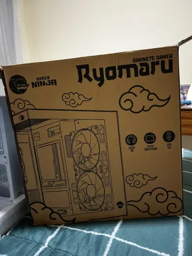 Gabinete aquário branco, modelo ryomaru da ninja, nunca usado