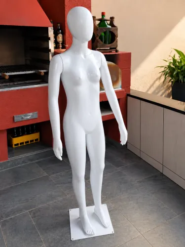 Manequim Feminino Branco