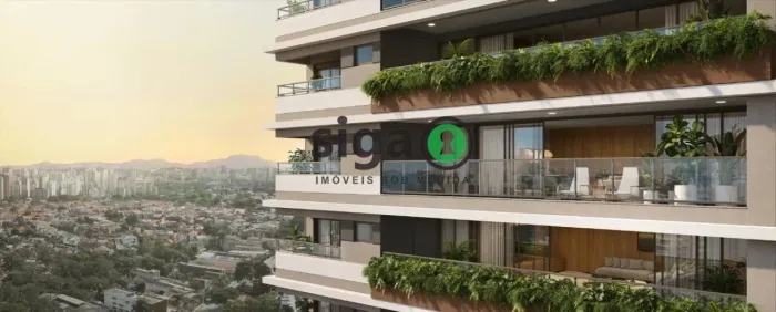 Apartamento à venda no Alto de Pinheiros de 211m² com 4 suítes e 3 vagas - São Paulo