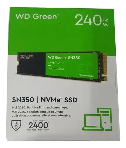 Ssd 240gb m2 2280 nvme wd western digital