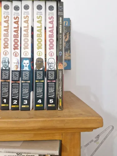 100 Balas - 5 Volumes de Luxo + irmão Lono