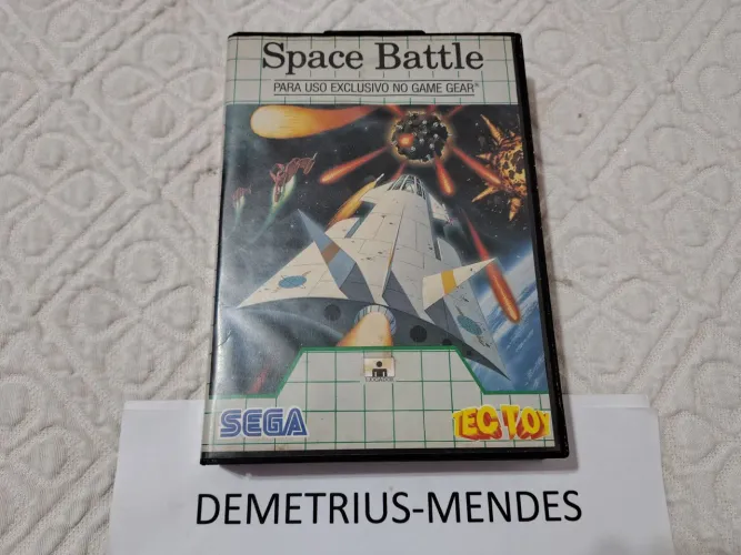 Tectoy Space Battle do Game Gear - Completo!