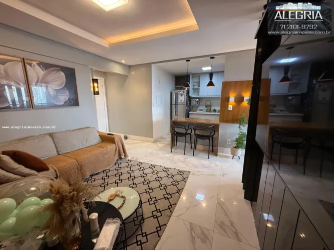 Apartamento para Venda em Salvador, Luiz Anselmo, 2 dormitórios, 1 suíte, 2 banheiros, 1 v