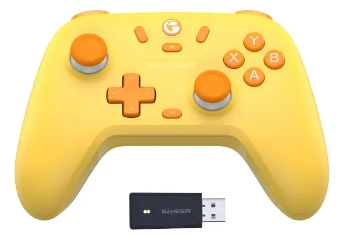 Gamesir T4 Nova Lite Android Pc Switch Ios Steam Joystick Amarelo 