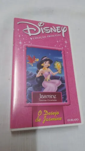 VHS Disney - Coleção Princesas - Jasmine - Histórias Encantadas - O Desejo De... ( 21726 )