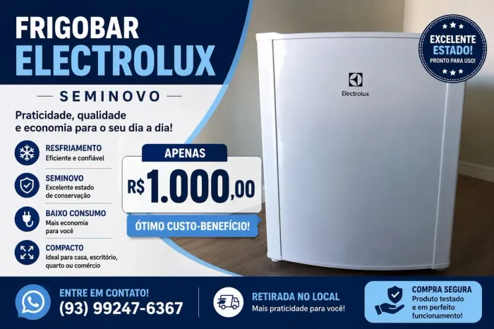 Frigobar Electrolux