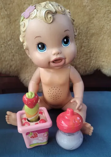 Boneca Baby Alive hora do lanche