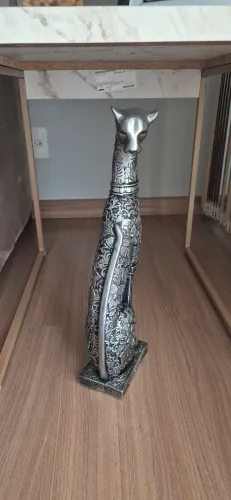 Escultura de Leopardo