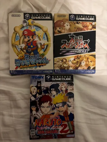 Lote jogos Gamecube jp